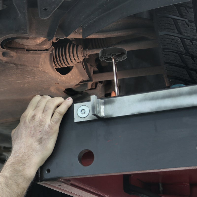 🔧 لوح مطاطي لرافعة هيدروليكية لحماية الإطار والقضبان - Image 5
