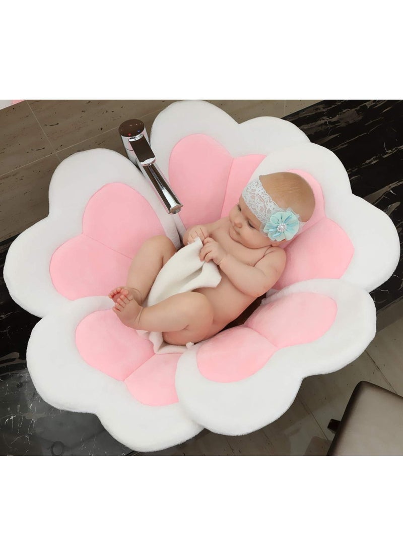 Y&D Blooming Lotus Baby Bath Seat Flower Shaped Comfortable Bathtub  - Image 3