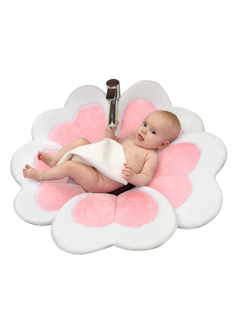 Y&D Blooming Lotus Baby Bath Seat Flower Shaped Comfortable Bathtub  - Image 4