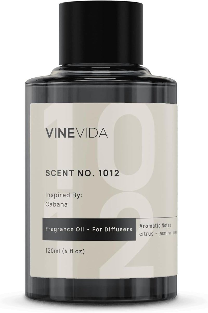 VINEVIDA [4 Fl Oz] Hotel Diffuser Oil | Scent No.1012 Inspired by Ritz Carlton Hotel | Waterless Cold Air Scent Refill | Diffuser Essential Oils - Home Luxury Scents - Image 1