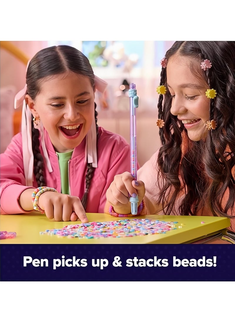 كوول مايكر ول ماكر مكدسة استوديو سوار هيشي - مجهزة بأكثر من 1200 حبة واكسسوارات ، يمكن صنع 15 سوار عصري - خيوط تلقائية لمدة 5 سنوات وما فوق - Image 3