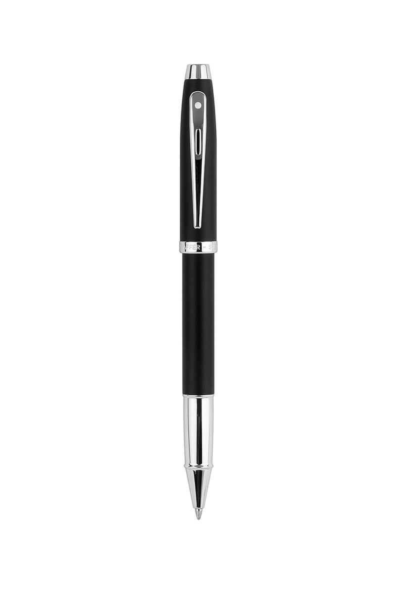 SHEAFFER Pen Sheaffer 100 E9317 Matte Black With Chrome Plated Trims Rb - Image 4