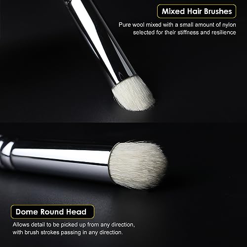 GACDR Dry Brush Miniature Painting, 5 Sizes Drybrush Set for Miniature 40k Citadel Model Paint,Hobby Detail Paint Brushes - Image 4