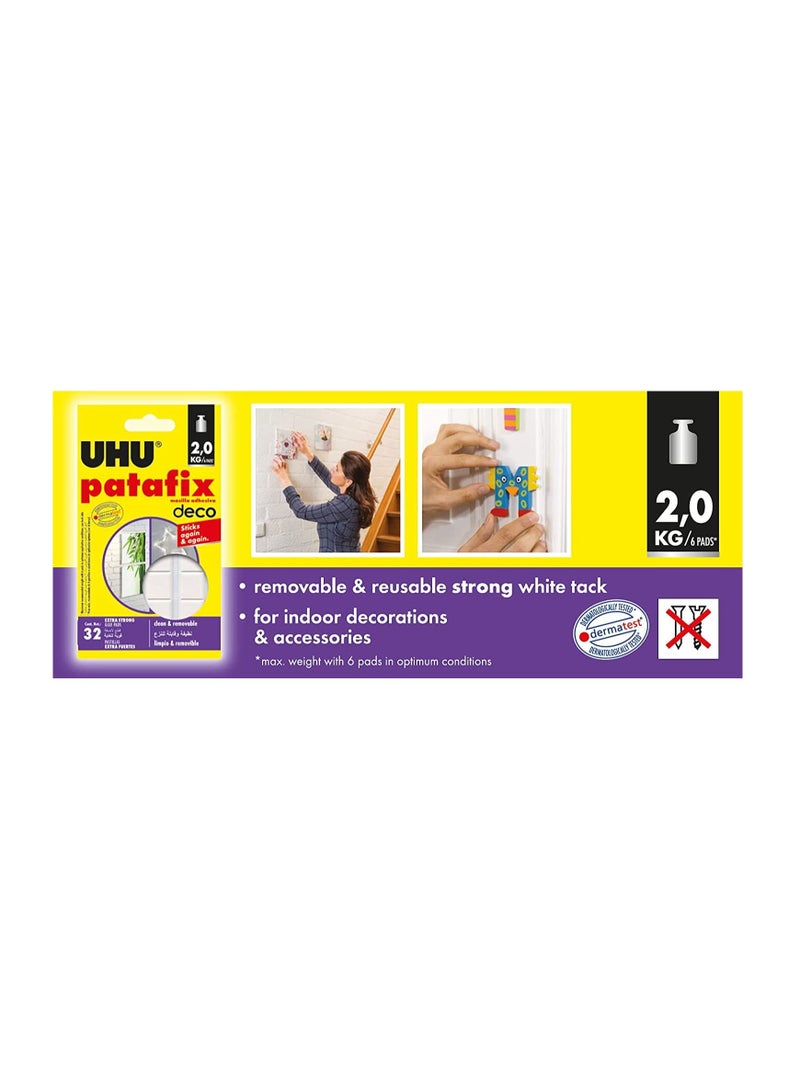 UHU 32-Piece Home Deco Patafix Adhesive Tabs - Image 2