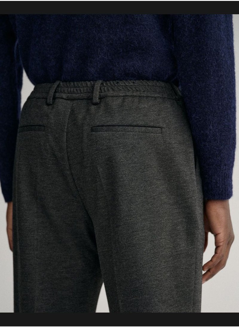 GANT Gant Jersey Suit Pants  - Image 4