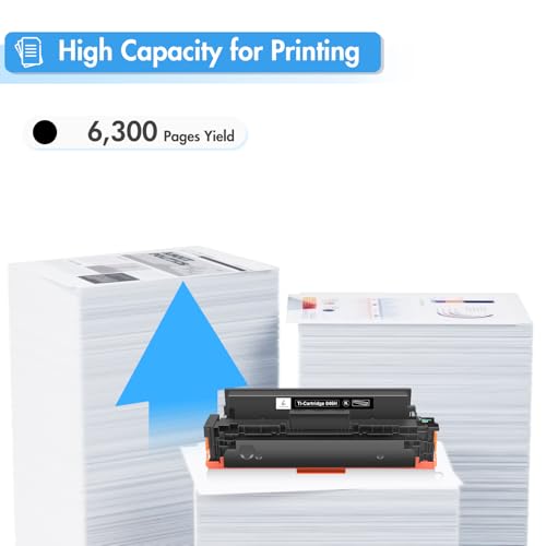 TRUE IMAGE Compatible Toner Cartridge Replacement for Canon 046 046H CRG-046H MF733Cdw Toner for Canon Color ImageClass MF733Cdw MF731Cdw MF735Cdw LBP654Cdw Printer Ink (Black, 1-Pack) - Image 2