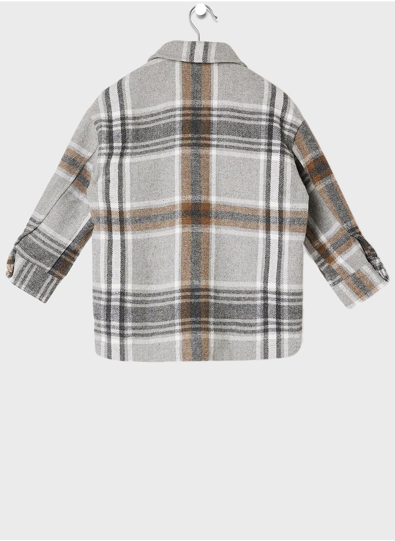 ONLY - Kids Checkered Jacket - Image 1