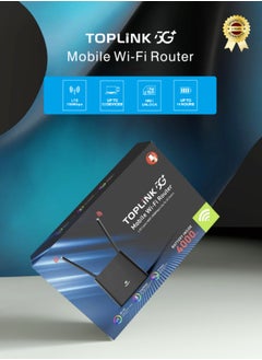 TOPLINK HW303 4G 300Mbps Mobilie Wi-Fi Router With 4000mAh Battery ，LTE Cat4, Connects Up 32 Users - pzsku/ZB48A9EE444A793966083Z/45/_/1731429089/63d334a6-5569-46fd-9f2c-4efffa7675f5