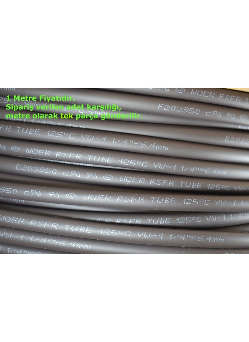 1 Meter 6.4 mm Black Heat Shrink Tubing Cable Insulation - pzsku/ZB48AC8701E97571E4150Z/45/_/1740620259/6b90c942-cd31-4705-9a0c-6bdc062fa0d8