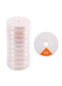 Grab Mantra Set of 10 rolls Clear Elastic Thread For Jewelry Making Beading Craft Kit  - Image 1