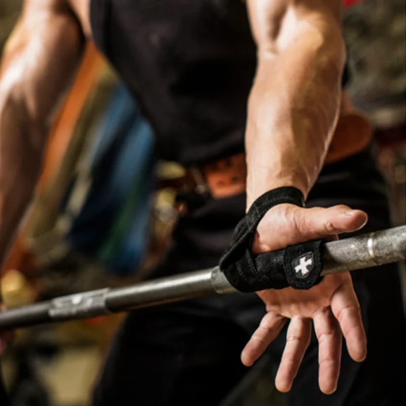 Harbinger Leather Weight Lifting Straps (1 Pair)