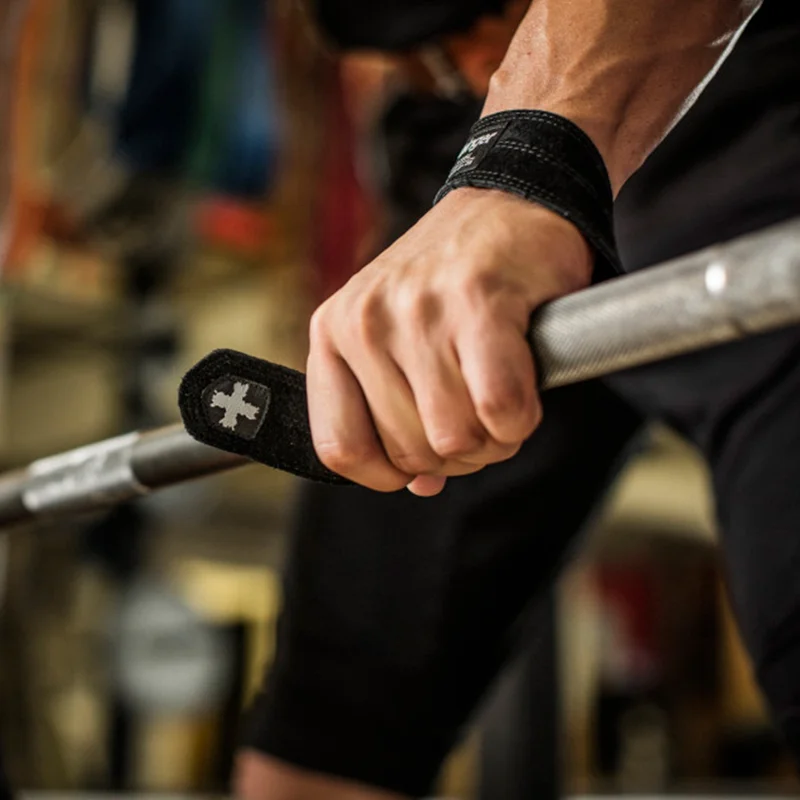 Harbinger Leather Weight Lifting Straps (1 Pair)