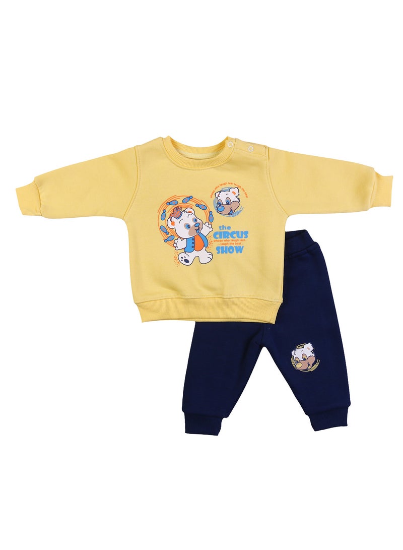 زيركون بيجامة شتوي لحديثي الولادة - 1256 - Image 1