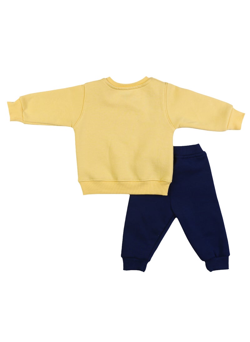 زيركون بيجامة شتوي لحديثي الولادة - 1256 - Image 3