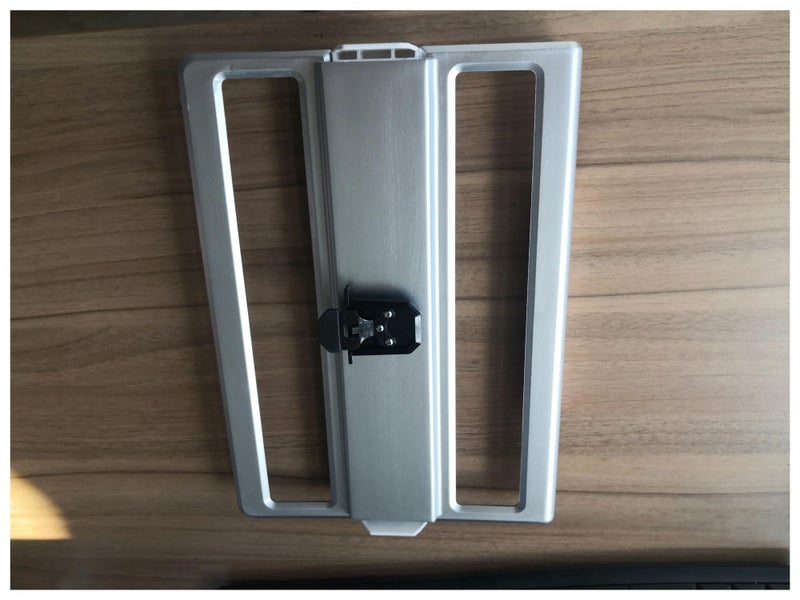 Black Aluminum Alloy Laptop Tray Adjustable 12 To 17 Inch Stand - Image 5