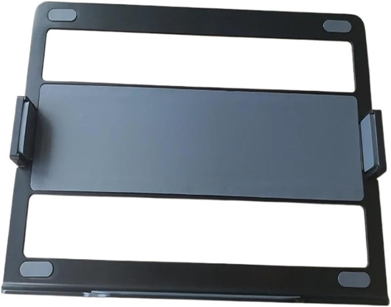 Black Aluminum Alloy Laptop Tray Adjustable 12 To 17 Inch Stand - Image 1