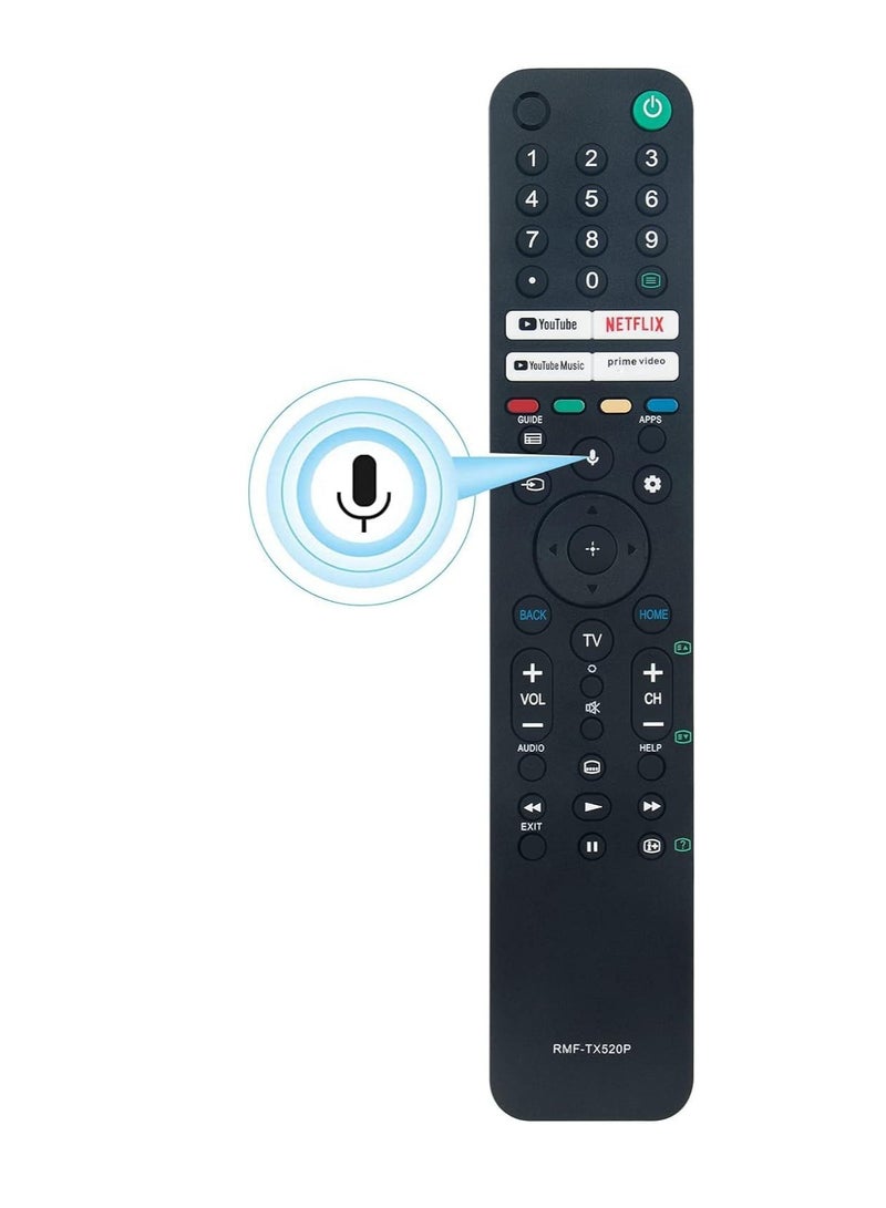 New Replacement Remote Control, Remote Control Fit, Universal Remote Control Compatible with Sony 4K Smart TV KD-43X85J KD-50X80J KD-65X80 KD-75X80J - Image 3