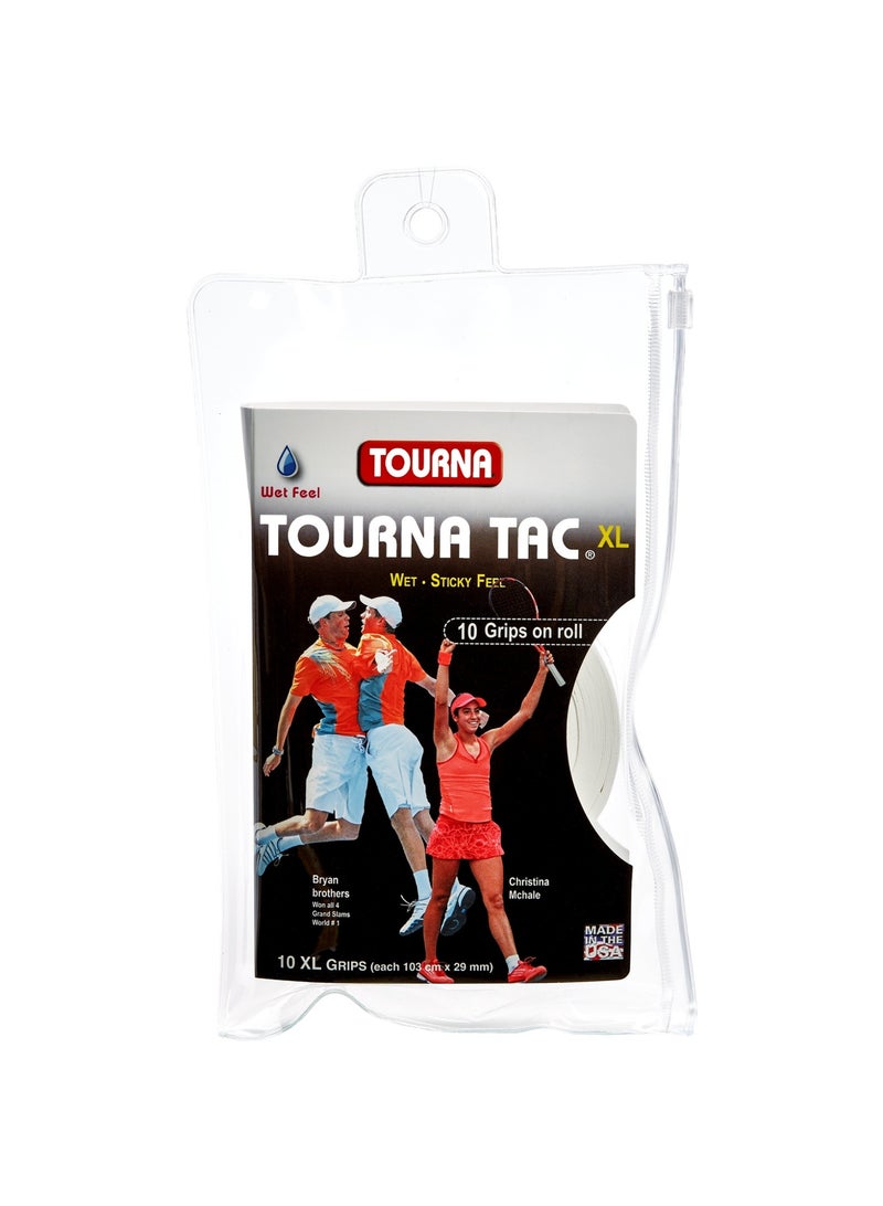 Tourna Tac 10 Pack White