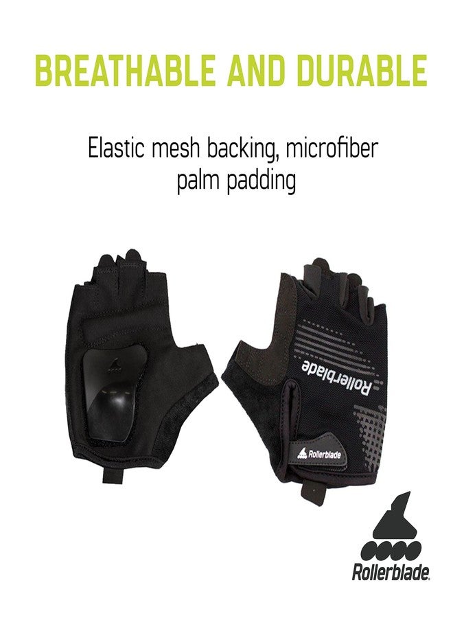 Rollerblade Skate Gear Gloves, 1 Pair, Black - Image 4