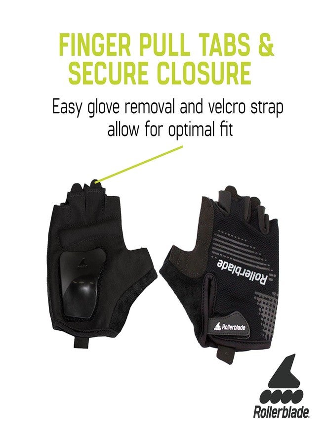 Rollerblade Skate Gear Gloves, 1 Pair, Black - Image 5