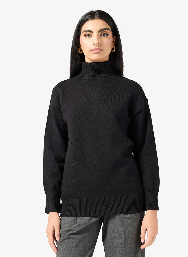 ELLA Basic Turtle Neck Sweater