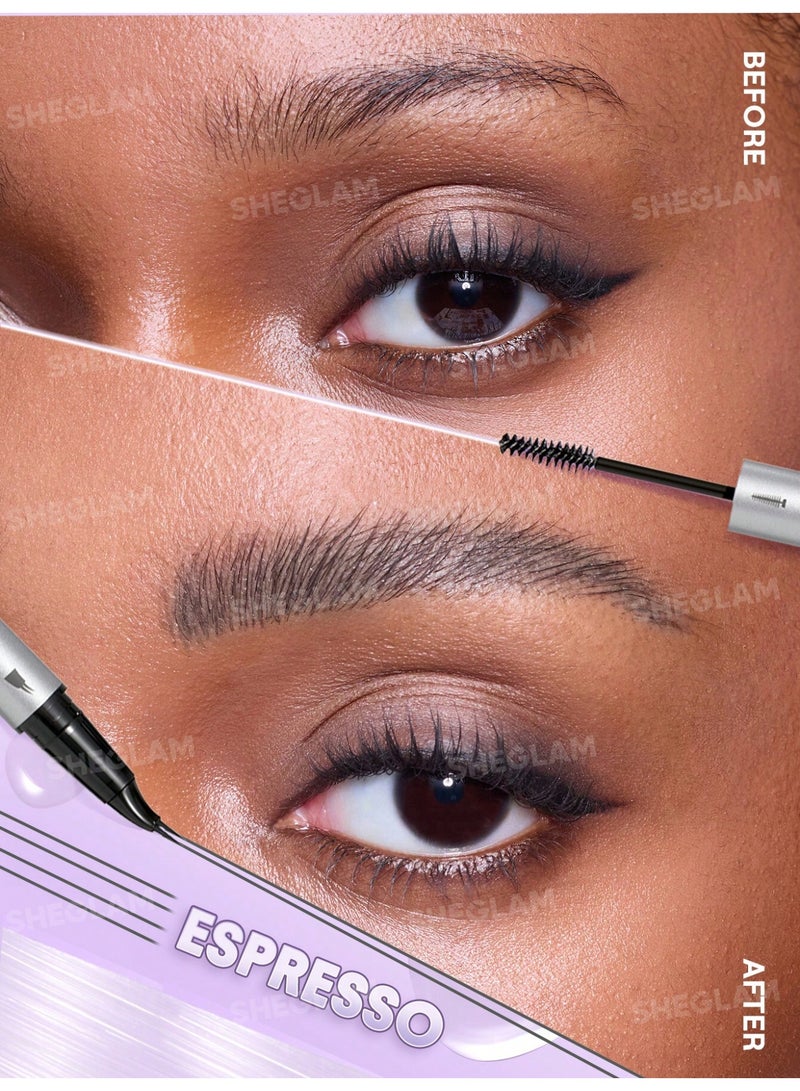 شيجلام Real Flow Laminating Brow Pen - Espresso - Image 4