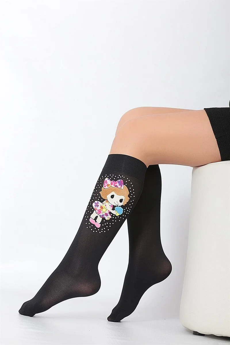 دايمود Ayben Aks. Micro Kids Knee Socks