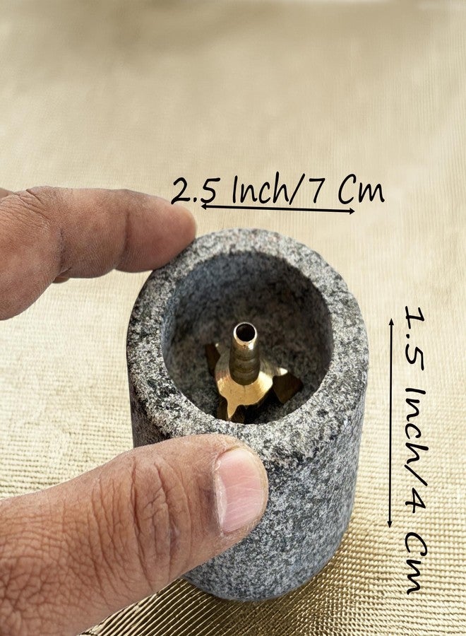 Neolithic Diya, Agal Vilaku - Traditional Lamp|Circular| - 2.5 Inch - Image 4