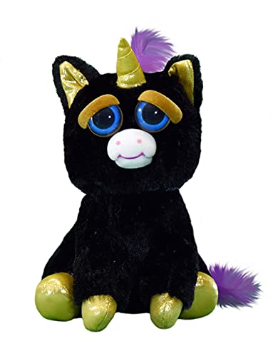 Feisty Pets Gloria Golddigger Black Unicorn - Image 5