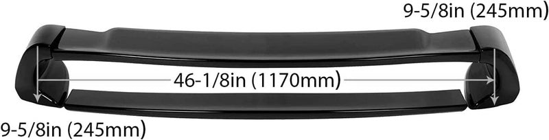 HECASA Rear Trunk Spoiler Wing for 2006-2011 Honda Civic 4 Door Sedan - Glossy Black - Image 2