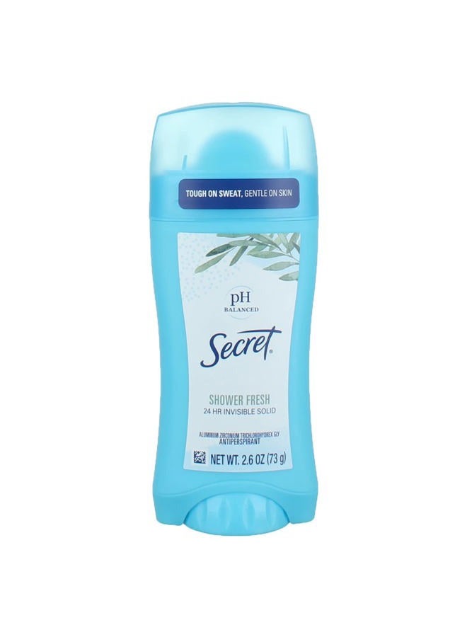 Secret Original Shower Fresh Scent Women's Invisible Solid pH Balanced Antiperspirant & Deodorant 2.6 Oz (Pack of 3) - Image 2