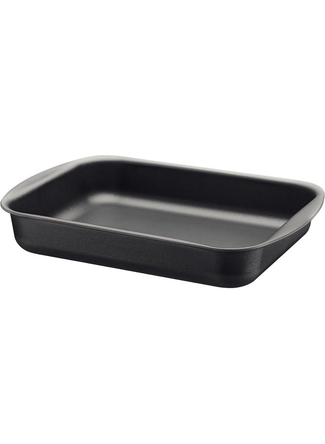 ترامونتينا مقلاة تحميص عميقة من الألومنيوم الجرافيتي من ترامونتينا برازيل 34 سم 4.9 لتر مع طلاء ستارفلون ماكس غير اللاصق الداخلي والخارجي الخالي من حمض بيرفلورو الأوكتانويك - Image 1