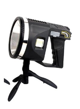 Seafrrzios Seafrrzios LED Camping Lantern Rechargeable Camping Flashlight 3 Light Modes 4800mAh Power Bank Waterproof Lantern Flashlight for Emergency Hurricane Power Outages USB Cable  - Image 1