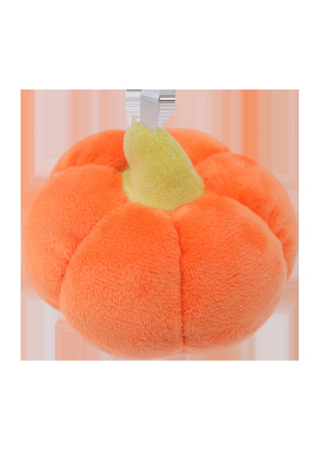 NIBEMINENT Halloween Mini Pumpkin Plush Toy - Cute Backpack Charm Keychain