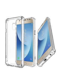 Transparent shockproof cover compatible with the Samsung Galaxy J7 2018 - J737