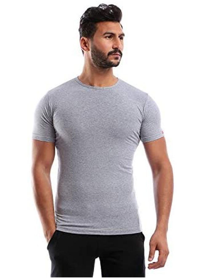 COTTONIL Round Neck Short Sleeve Pack Of 3 Undershirts
