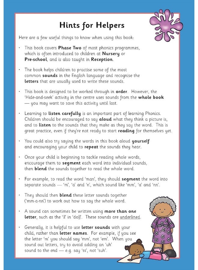 Coordination Group Publications Ltd (CGP) Phonics Activity Book For Ages 3-4 (Preschool): Perfect For Learning At Home - Image 3