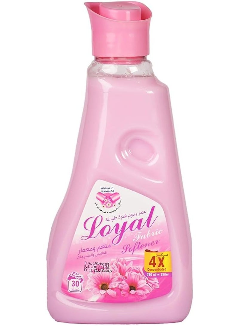 Loyal Fabric Softener with Fragrance, 750 ml - Pink - Image 1