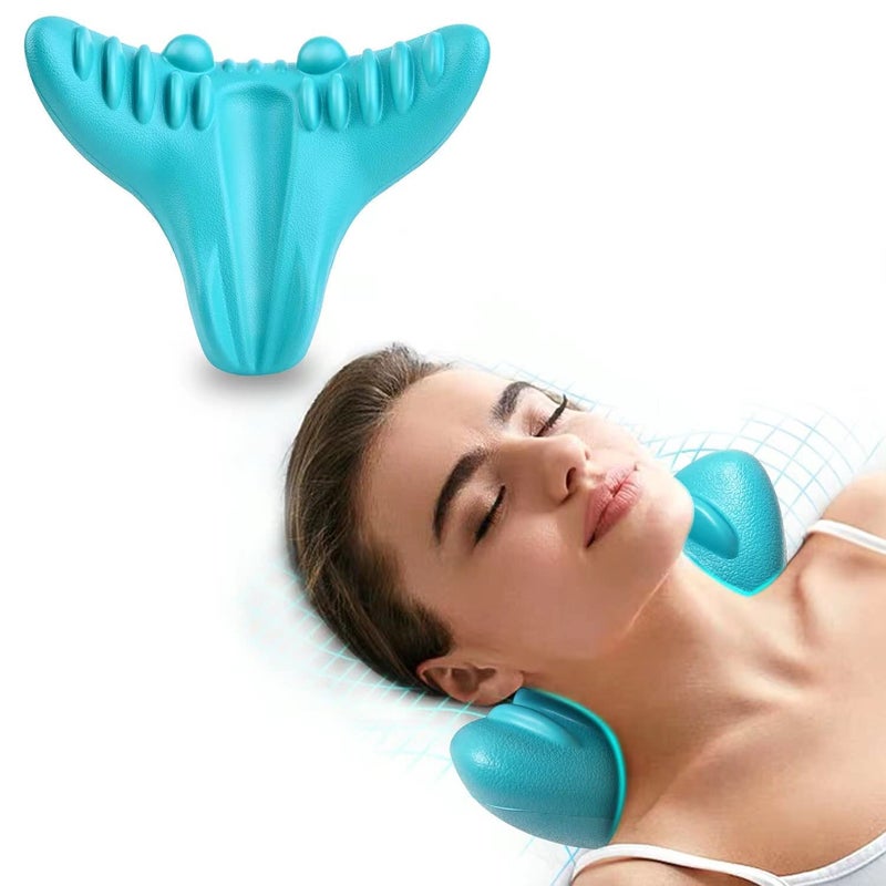 MURTISIDDH Relaxer | Cervical Pillow for Neck & Shoulder Pain | Chiropractic Acupressure Manual Massage | Medical Grade Material | Recommended by Orthopaedics & Neck Hump - Image 1