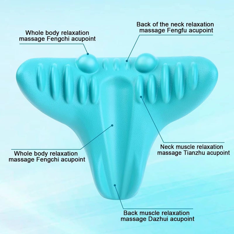 MURTISIDDH Relaxer | Cervical Pillow for Neck & Shoulder Pain | Chiropractic Acupressure Manual Massage | Medical Grade Material | Recommended by Orthopaedics & Neck Hump - Image 2