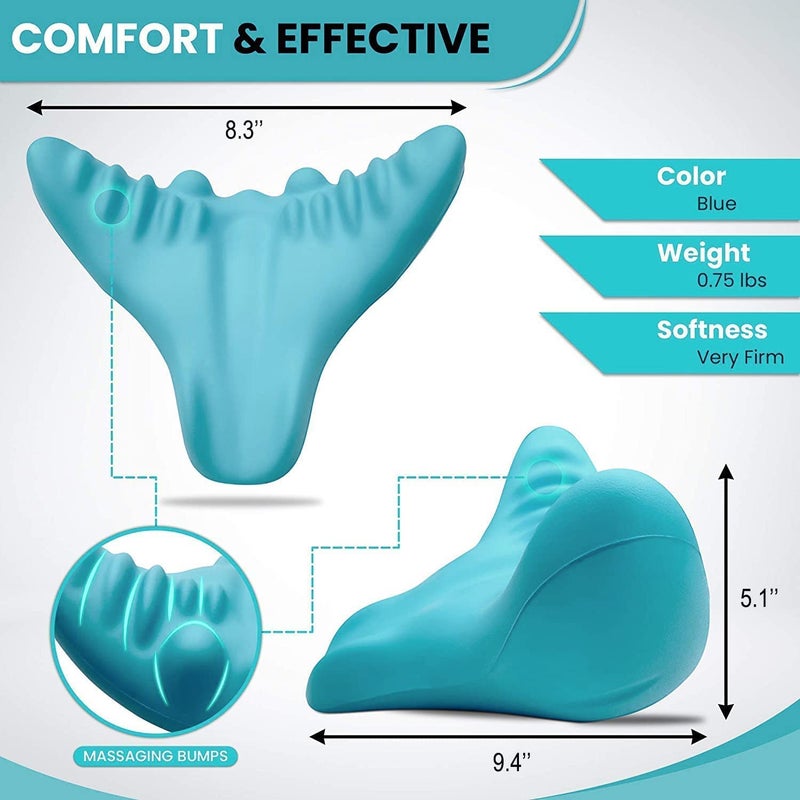 MURTISIDDH Relaxer | Cervical Pillow for Neck & Shoulder Pain | Chiropractic Acupressure Manual Massage | Medical Grade Material | Recommended by Orthopaedics & Neck Hump - Image 4