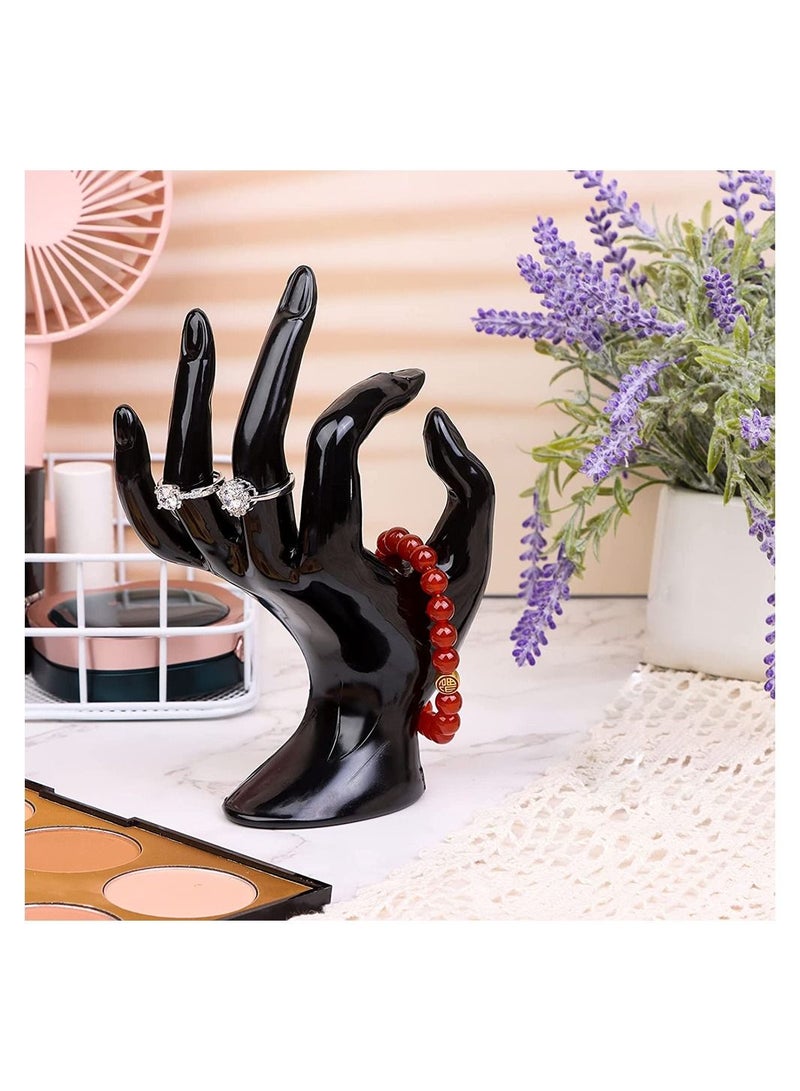 LINGWEI Bracelet Chain Necklace Display Stand Black Female Mannequin Hand Ring Holder Jewelry Finger Bangle Glove - Image 1