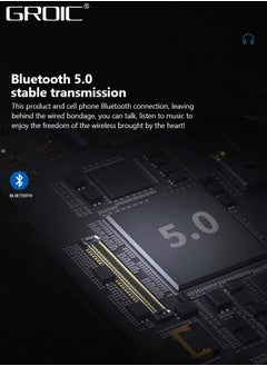 GROIC Bluetooth Helmet Headset, Helmet Bluetooth Speakers, Motorcycle Bluetooth 5.0 Headphones, Automatically Answer Incoming Calls, Volume Control, Dial Control  - Image 5