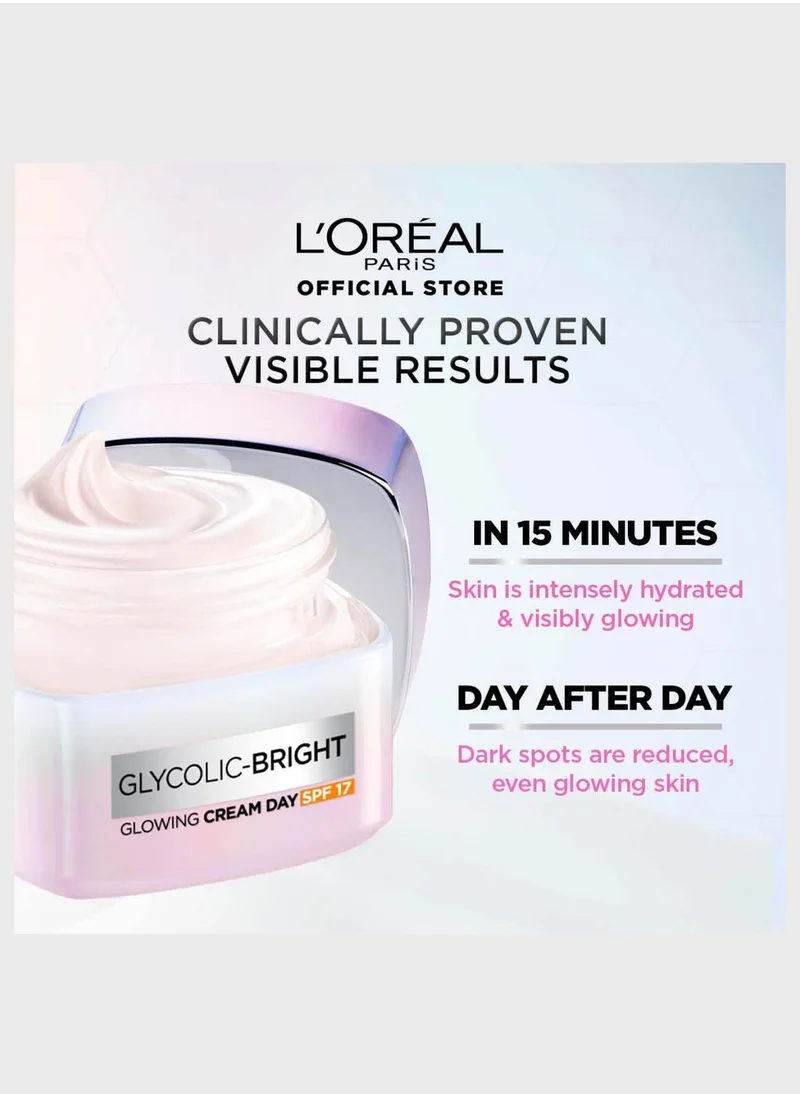 L'OREAL PARIS Glycolic Briday Day Cream - 50Ml