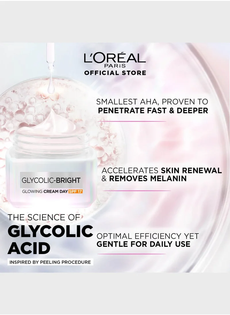 L'OREAL PARIS Glycolic Briday Day Cream - 50Ml