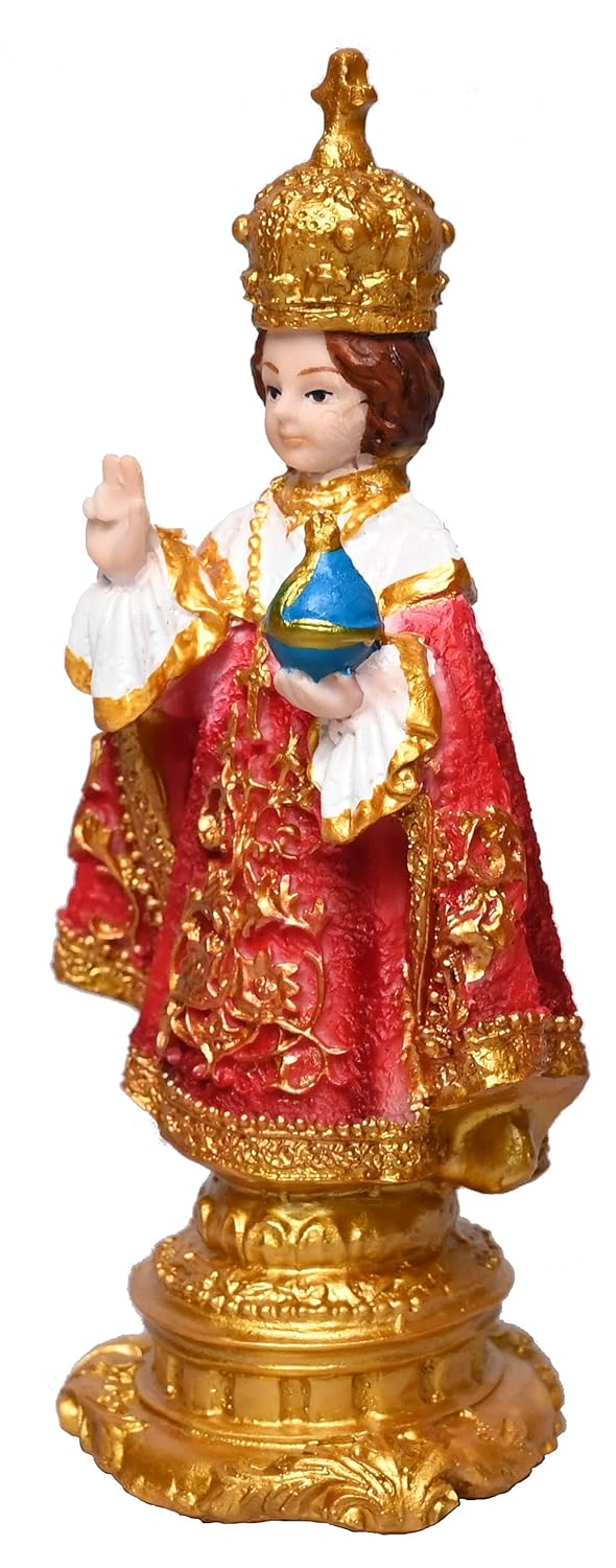 KariGhar Infant JesusChild Jesus Christ 5 inch Idol Perfect for Car DashboardPrayer RoomDrawing RoomBedroomGifting Decoration A0013 5 x 65 x 12 CM - Image 3