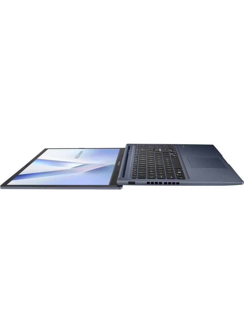 ASUS VivoBook 15 M1502NAQ Laptop, AMD Ryzen 7 170 Processor, 16GB DDR5 RAM, 512GB SSD, 15.6” FHD IPS Display, Backlit Keyboard, AMD Radeon Graphics, DOS, Quiet Blue, English Keyboard (upgraded) English Quite Blue - Image 4