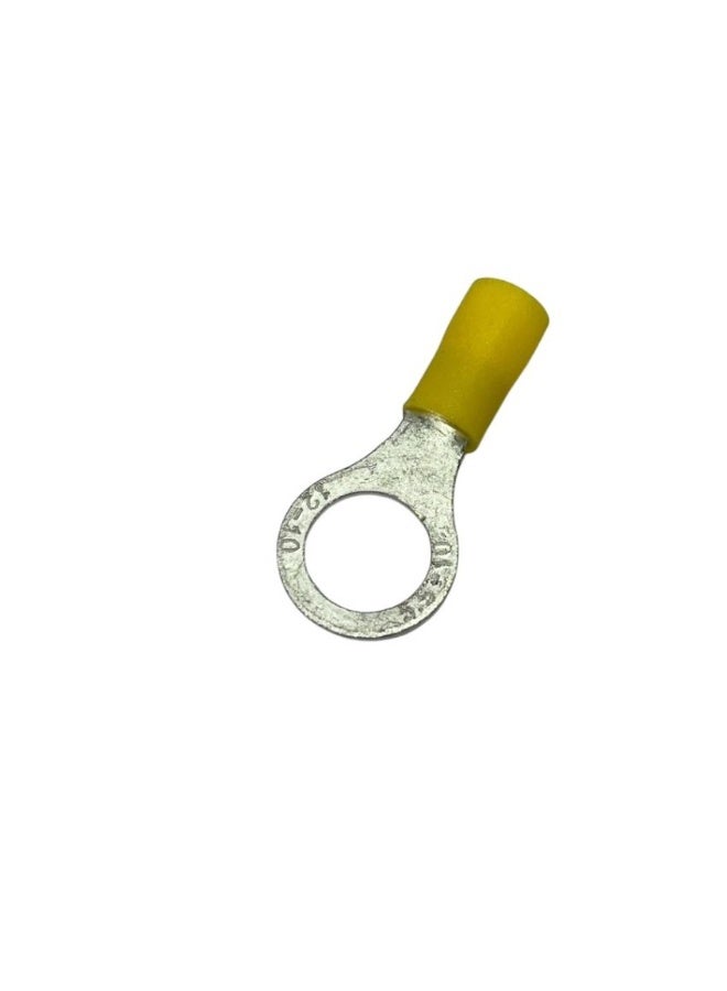 Ring Terminal Insulated Crimp Terminal, 12-10AWG,RV5.5-10,Yellow