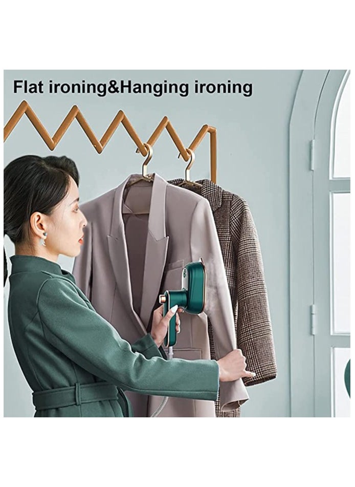 Gonice - Upgrade Portable Mini Ironing Machine, 180° Rotating Handheld Steam Iron, 50ml Foldable Travel Pack Steam Iron, Professional Micro Steam Iron, Suitable for Fabric Garments, Suitable for Home and Trave - Image 1