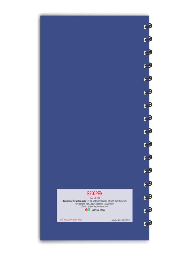 ESCAPER مفكرة "إسكيبر" المصممة، "انسَ الخطأ، تذكر الدرس"، مسطرة - مقاس A5 - 8.5 × 5.5 بوصة، دفتر ملاحظات أنيق، مفكرة تحفيزية، دفتر يوميات، هدية مثالية - Image 2